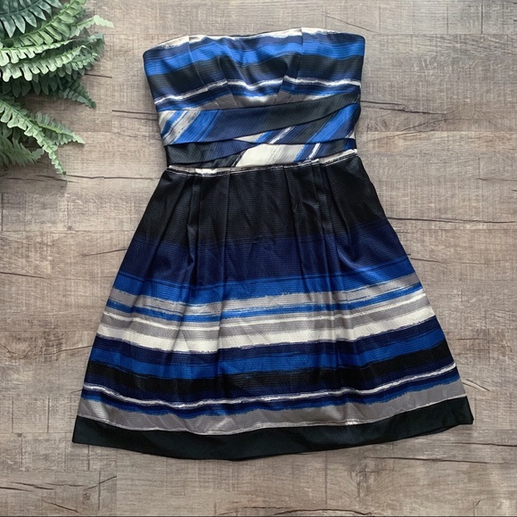 Max and Cleo Striped Dress - Picture 4 of 12